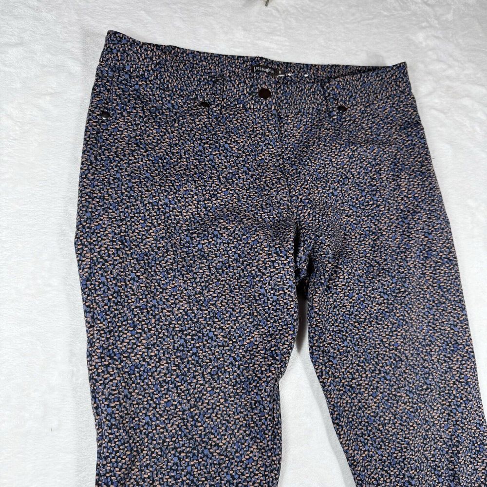 J. McLaughlin Stretch Leggings Pants Size 8 Flat Front‎ All Over Print - Picture 3 of 16